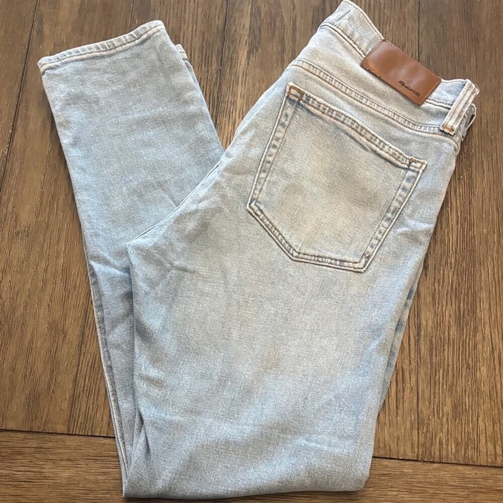 Madewell Women’s Light Wash Skinny Denim Blue Jeans Size 32 W x 30 L Casual
